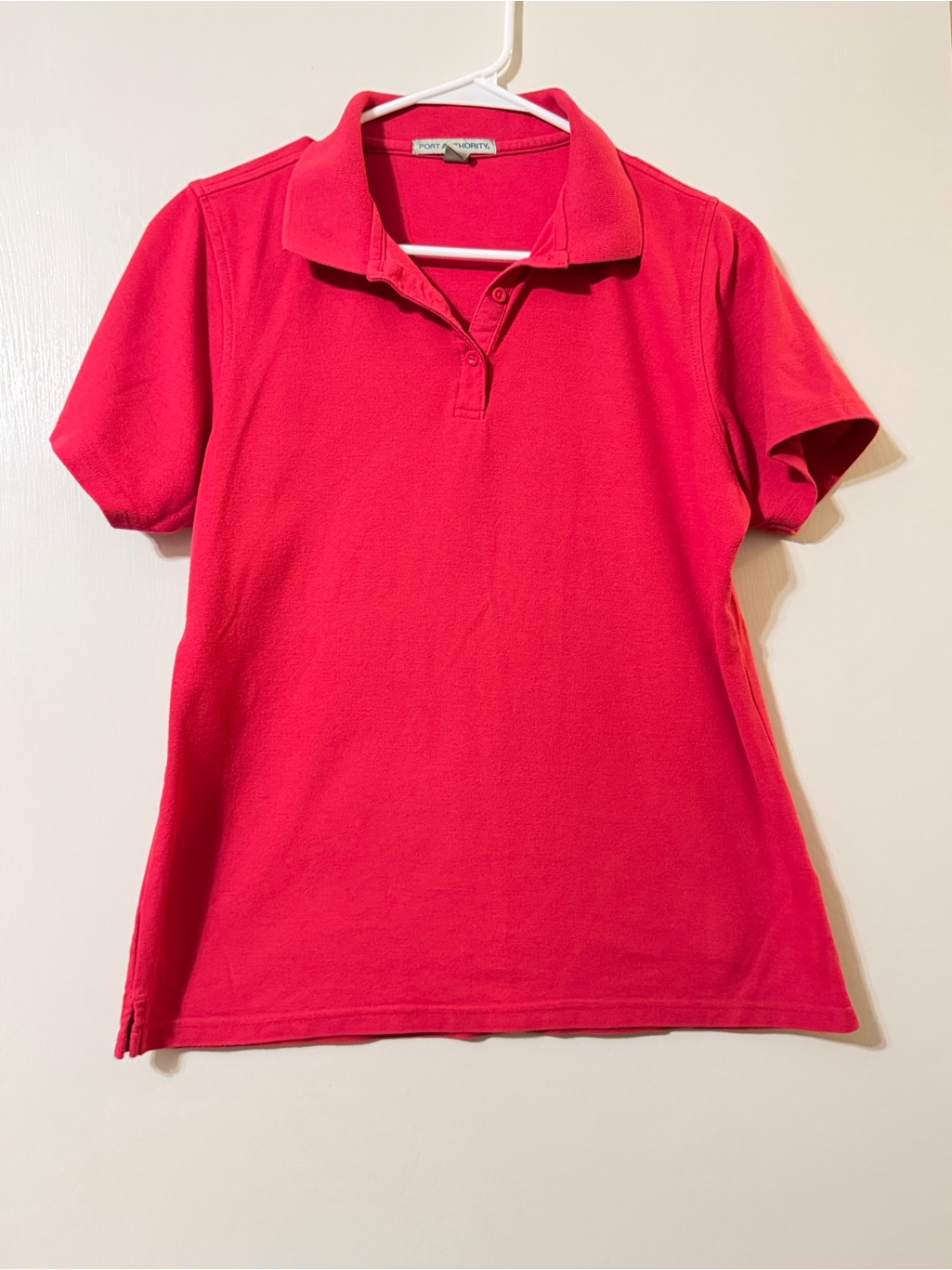 Port Authority Red Polo Top